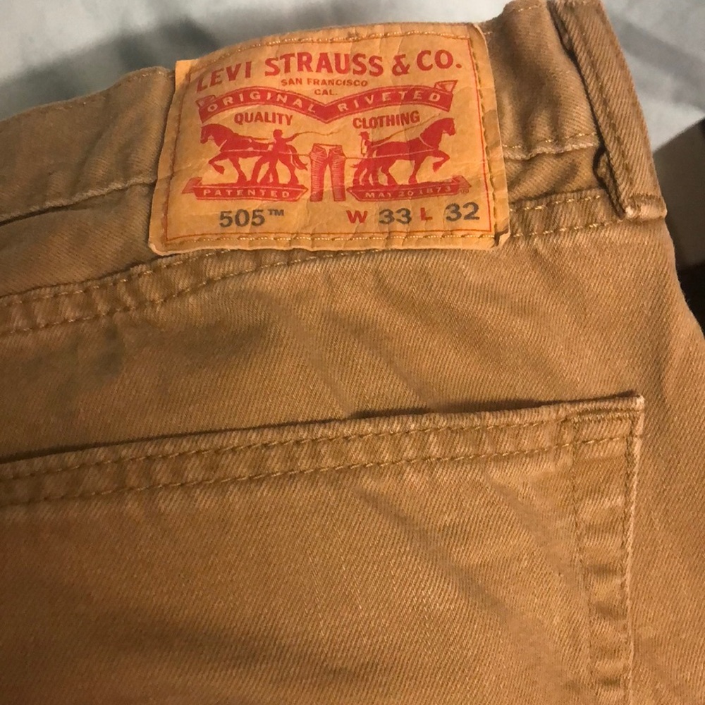 Levi’s 505 colored jeans